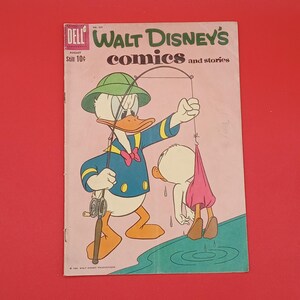 1960 DELL Walt Disney&#39;s Comics and Stories Donald Duck comic book August No. 239