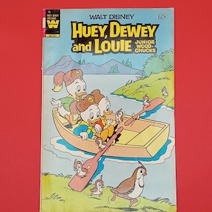 1982 Whitman Walt Disney Huey, Dewey, and Louie comic No. 76