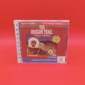 1997 The Oregon Trail Classic Edition for PC CD-ROM untested