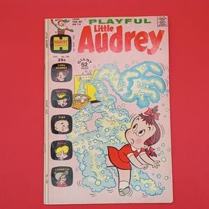1972 Harvey Comics Playful Little Audrey comic July No. 102