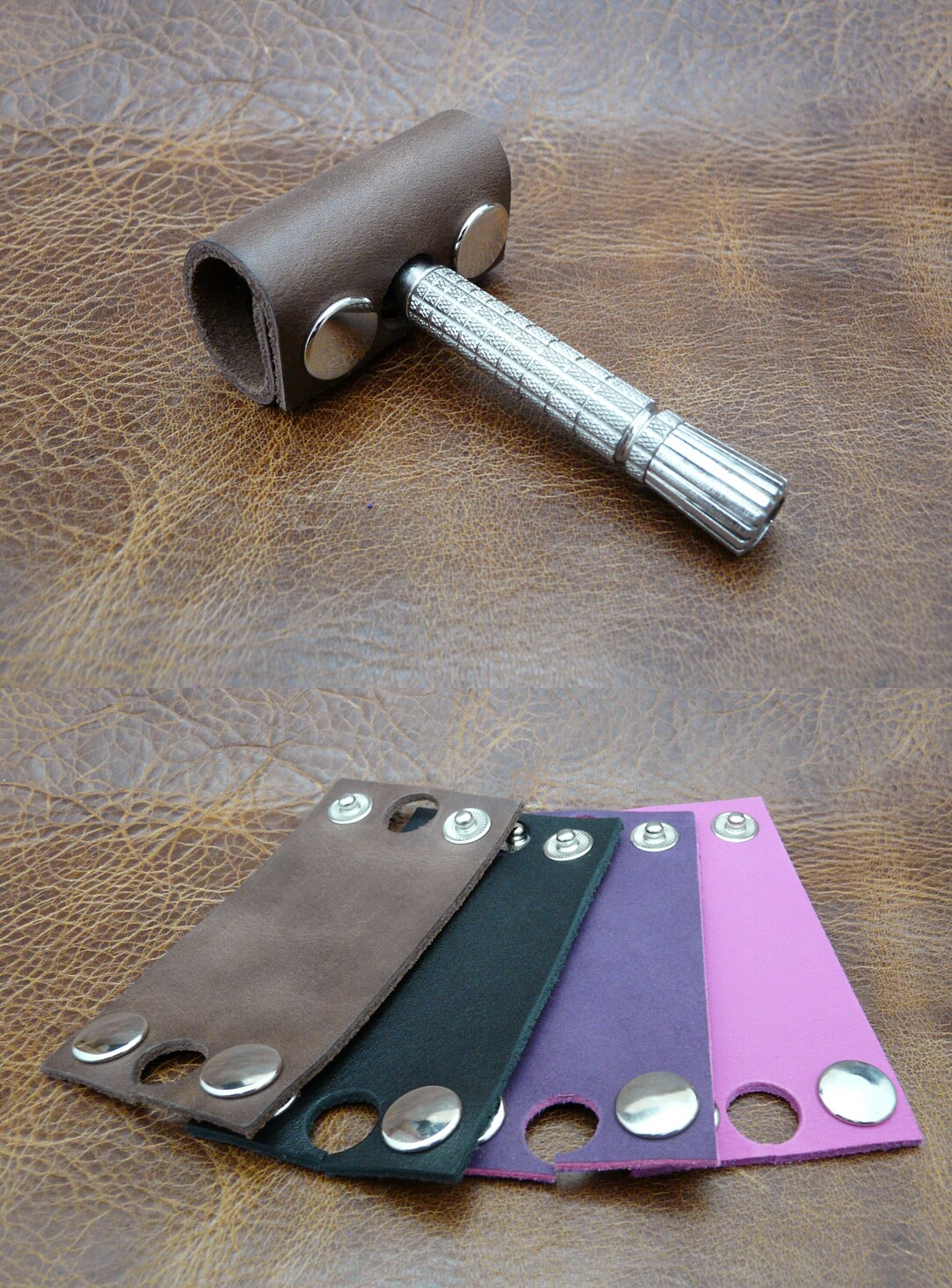 Safety Razor Protector Safety Razor Leather Cover - Etsy