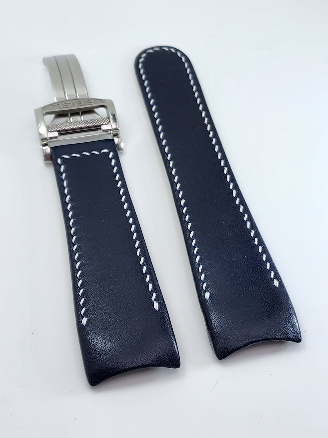 Ebel 35L6CH 22/20mm Cordovan Leather Replacement Strap for 1911