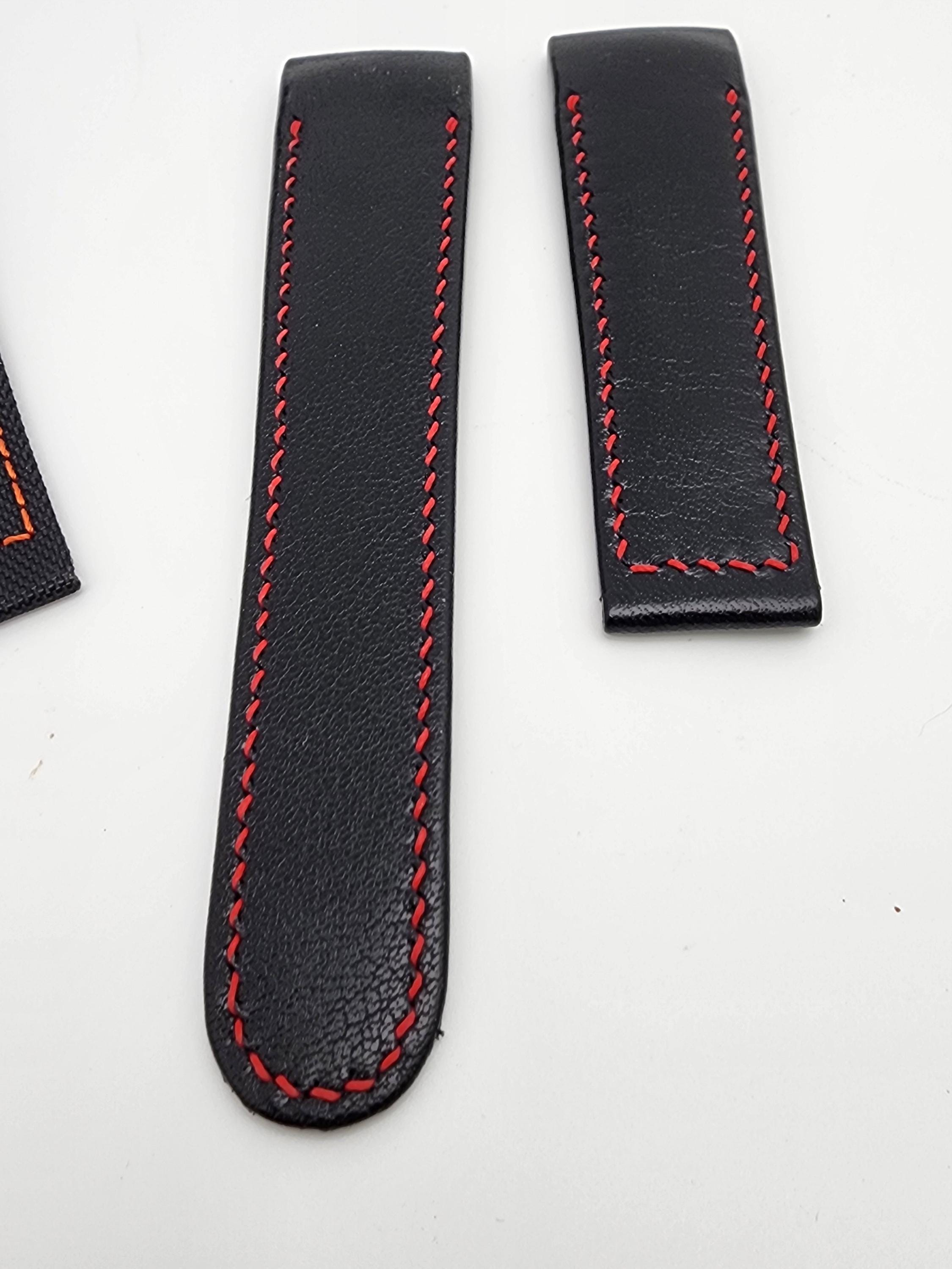Ebel 35L7CH 23/20mm Cordovan Leather Replacement Strap for BTR XXL