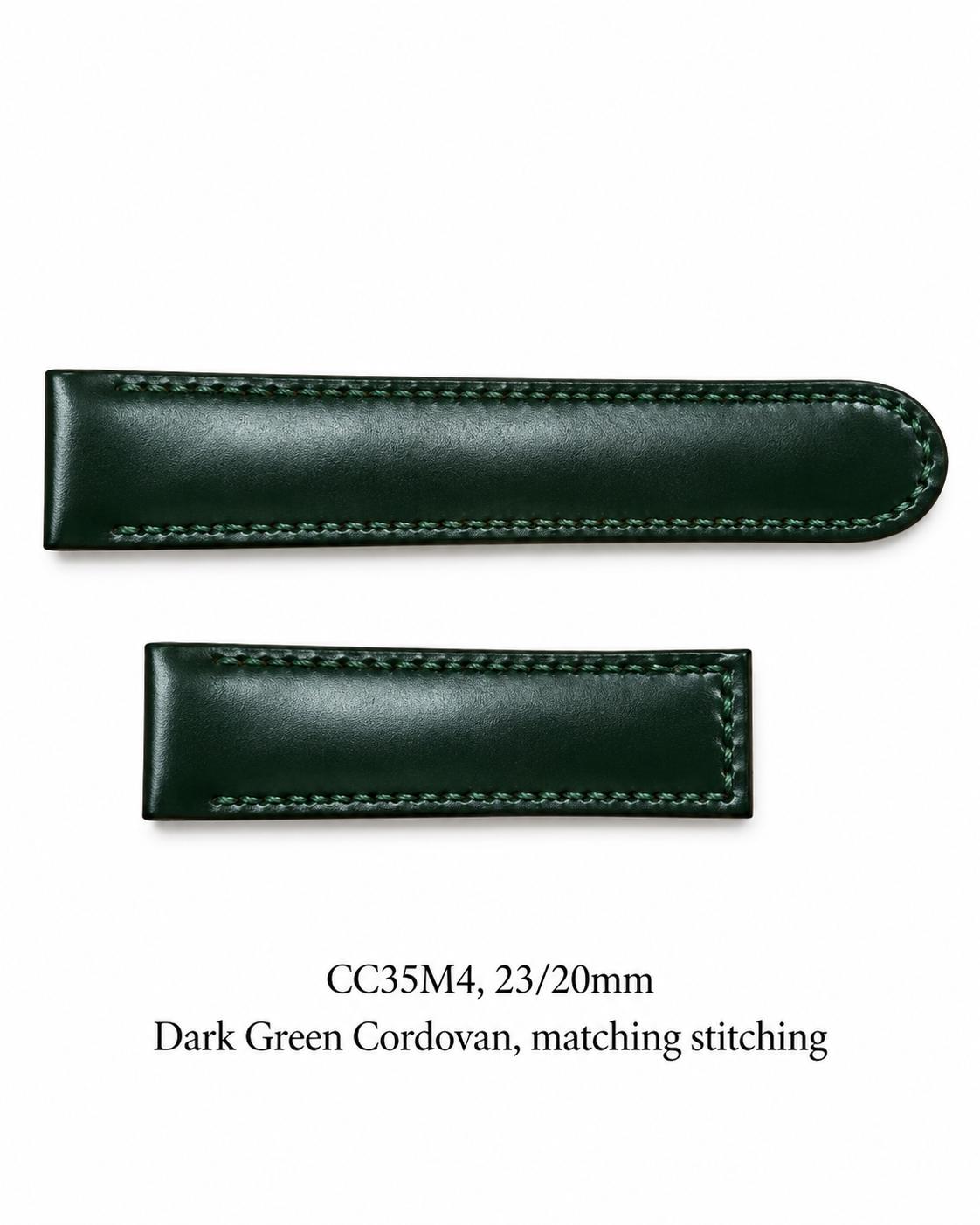 Ebel 35M4 Cordovan Replacement Strap - 23/20mm, Ebel Brasilia (see