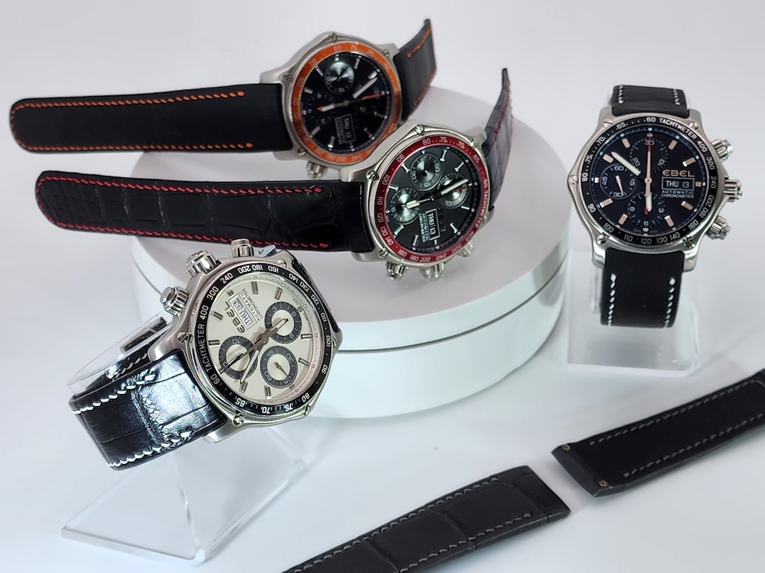 EBEL 35L6CH 22/20mm Exotic Leather Strap for 1911 Discovery