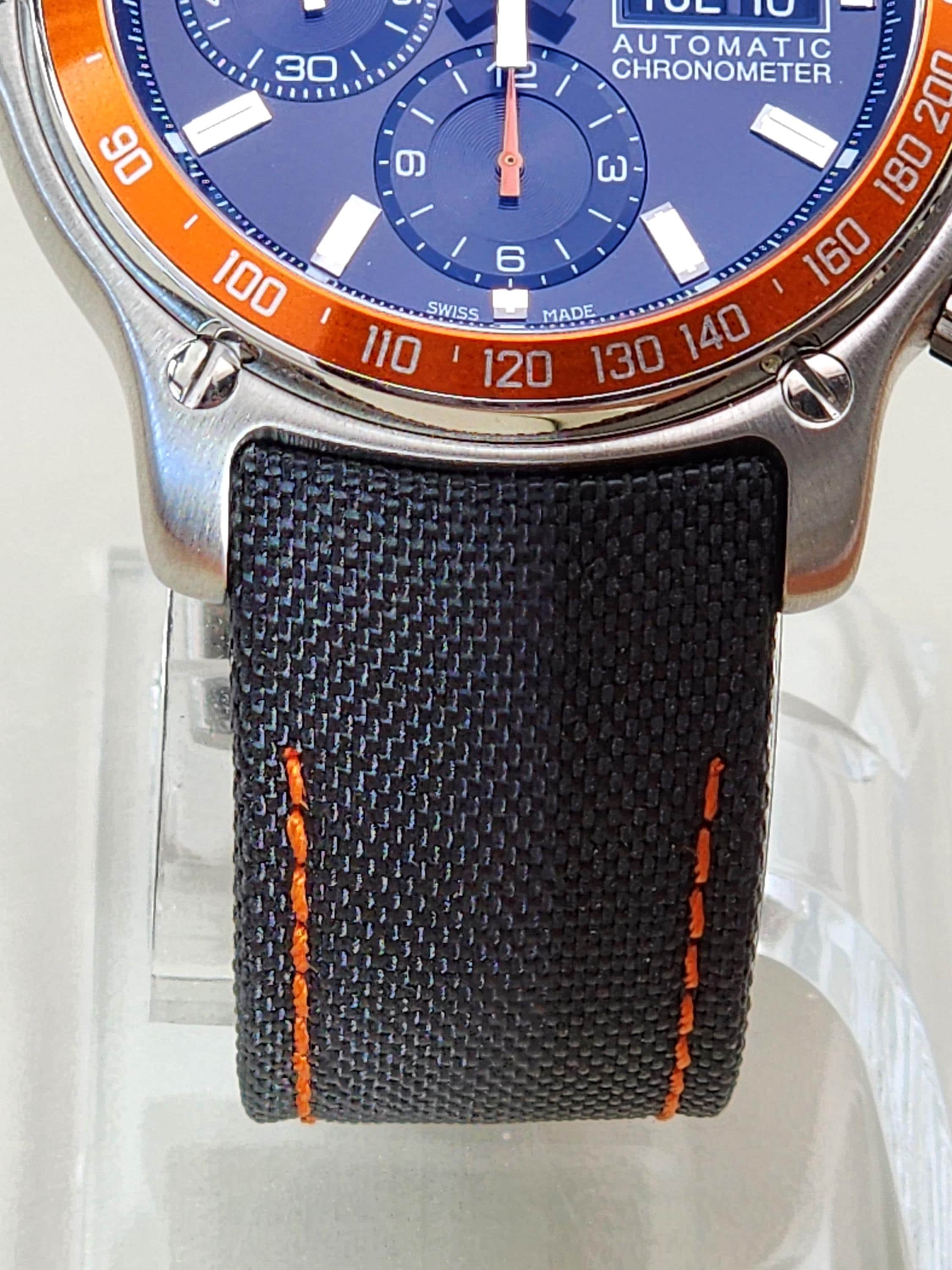 Ebel 35L6CH 22/20mm Technofiber (cordura) Leather Replacement