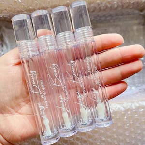 Custom Lip GLoss Container, 7.8ml Empty Tube, Personalized Lip Products, Makeup Packaging, Custom Design Print, Custom logo & Box for you