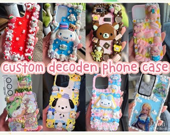 Custom decoden phone case