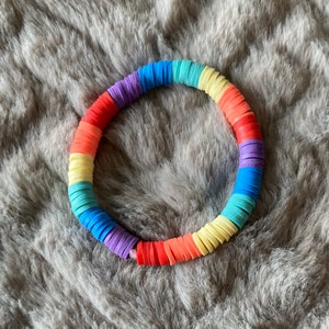 rainbow 1-Piece Beaded Bracelet Set