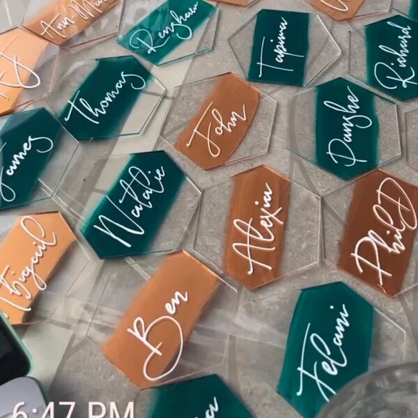 Placement Cards Etsy UK