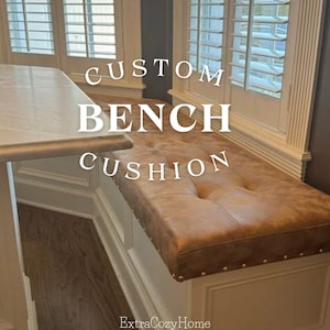 Custom Made Window Seat Cushion | Custom Banquette Cushion | Free Quote