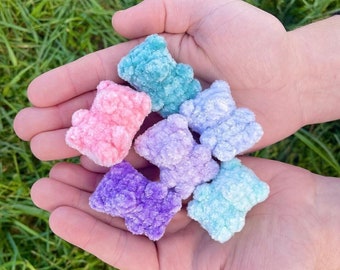 Gummy Bear | Crochet Gummy Bear | Crochet Gummy Bear Plushie | Handmade Crochet Plushie | Crochet Amigurumi Plushie | Gummy Bear Plushie
