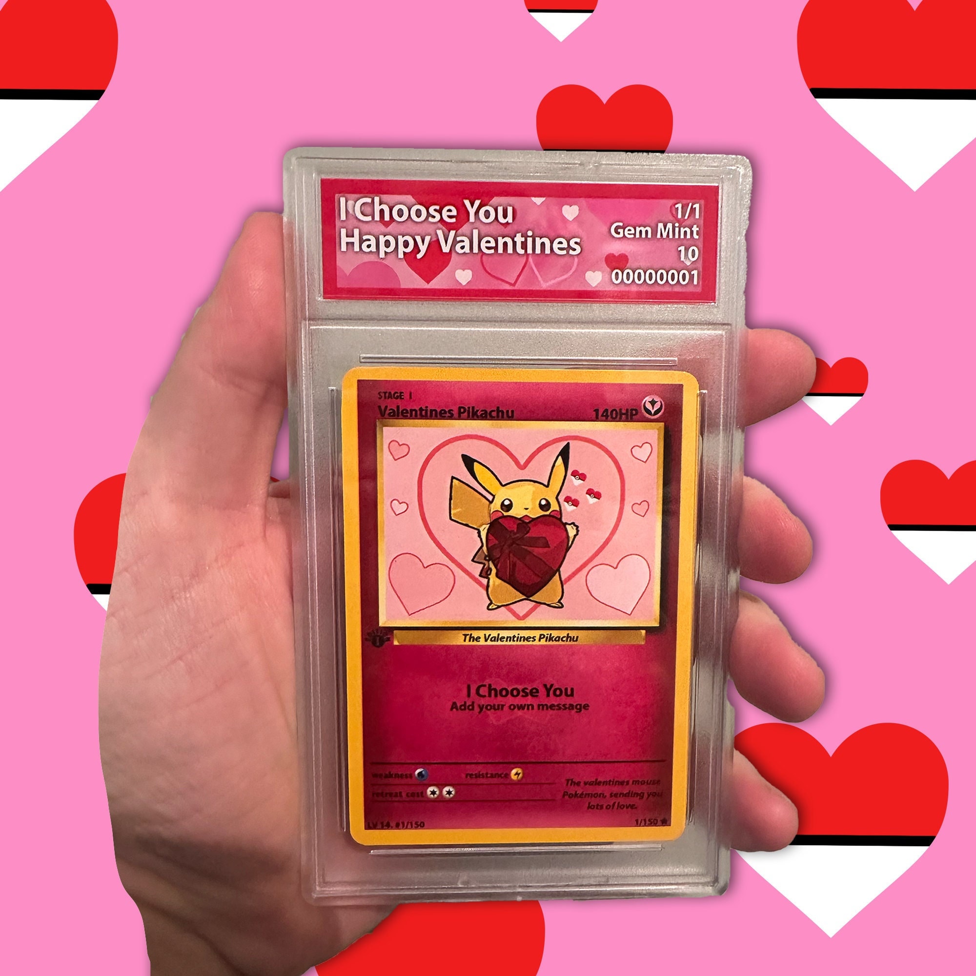 pokemon card shows ohio Valentines Day / Anniversary Card main image 0