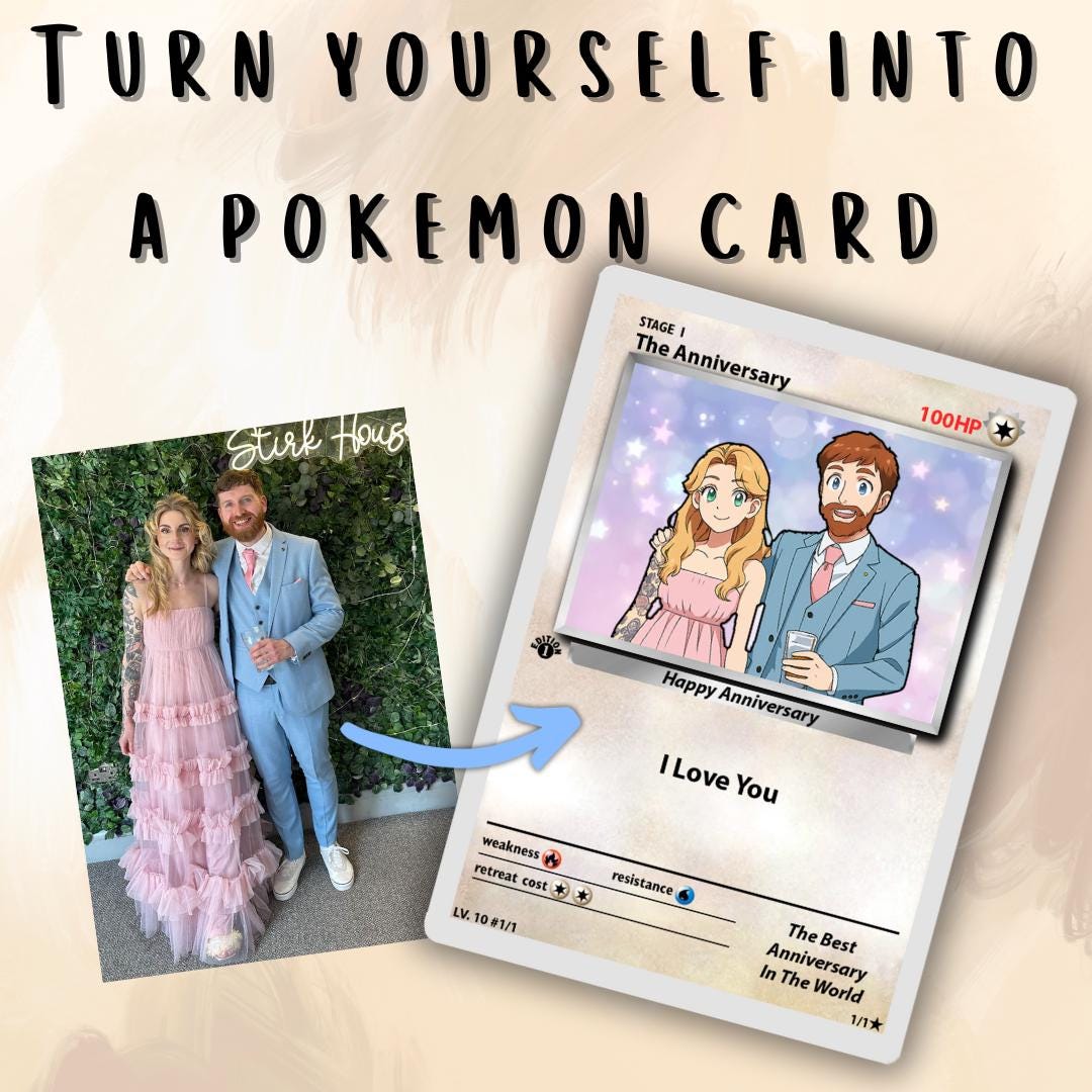 Custom Pokemons Cards Physical - Etsy