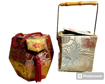 Paar asiatische Beutel Box