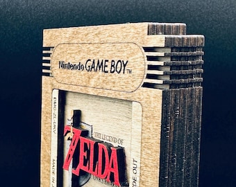La leyenda de Zelda - Links Awakening - Cartucho de madera / Gameboy / Hecho a mano - Decoración para juegos