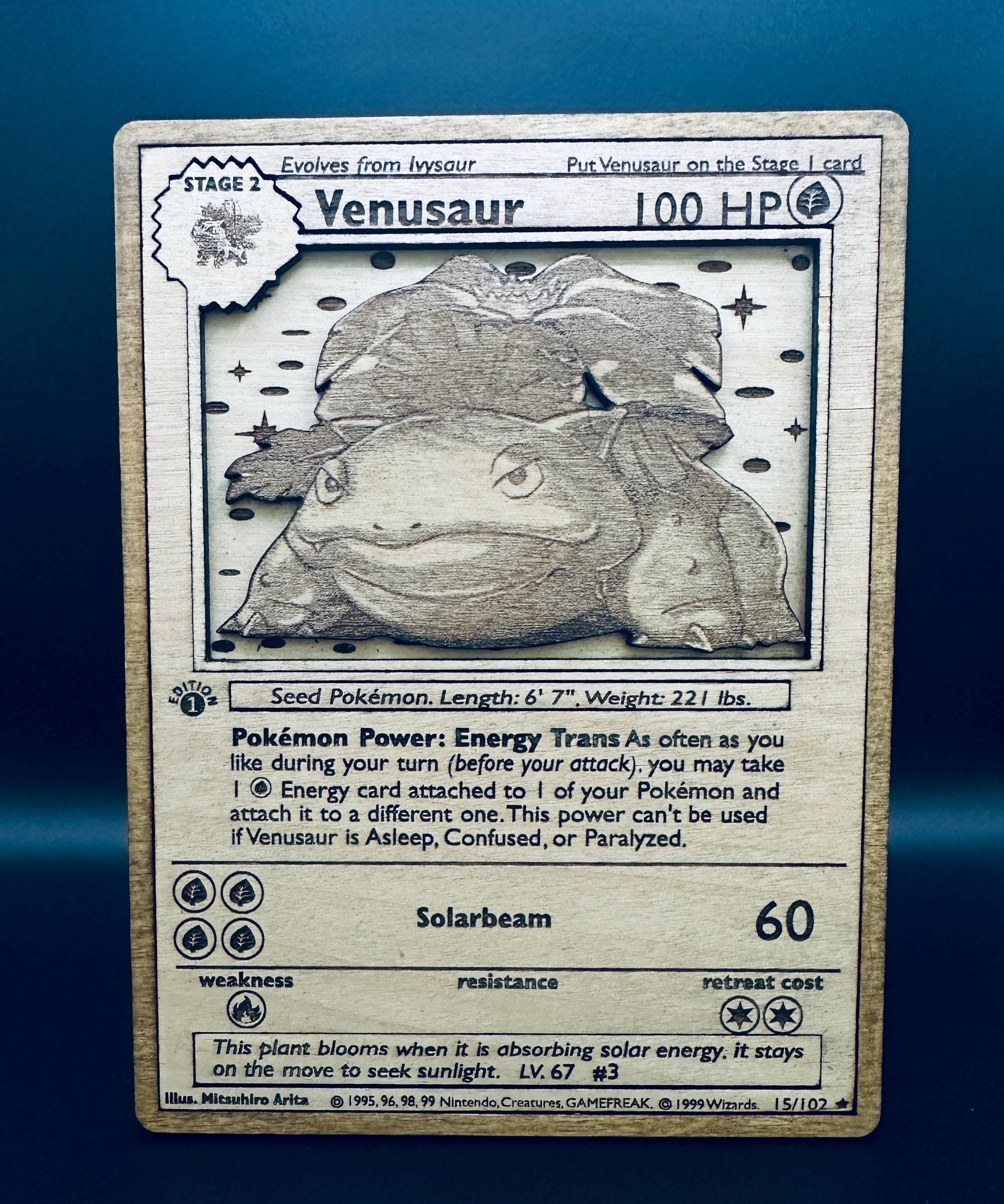 ポケモンカード 英語版 レア フシギバナ ホロ Base Set 15/102 状態B】Venusaur/フシギバナ《英語》[](15/102) | ポケモン