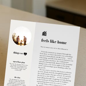 Carta de oferta de vivienda, plantilla de Canva para bienes raíces, carta de oferta del comprador, carta rellenable para el vendedor, nos encanta su casa, carta de bienes raíces