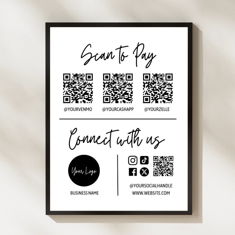 Payment Method Sign - Etsy