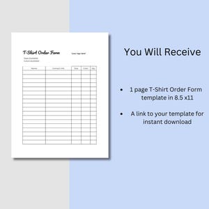 Quickly make a copy and edit for to your own preference.