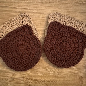 Crochet Bear Coasters