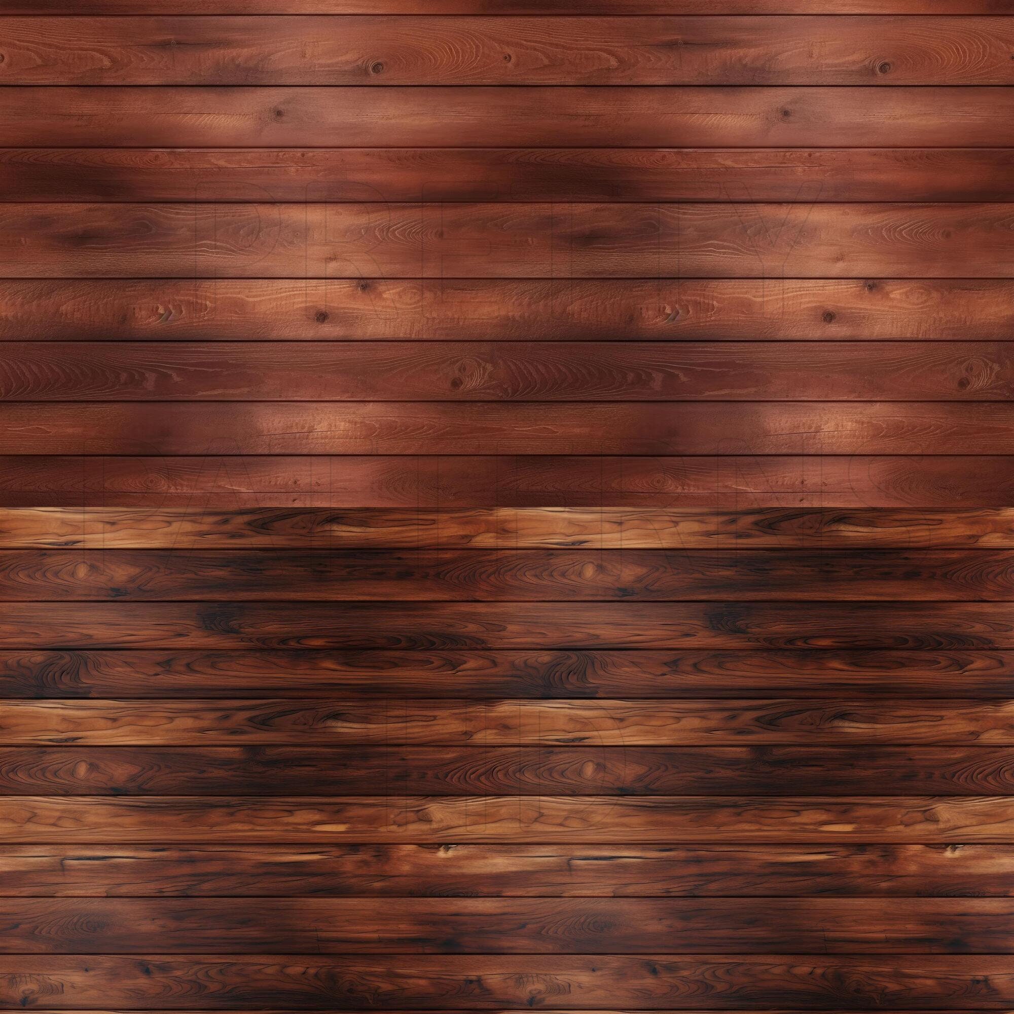 Seamless Wood Planks #1 - 8 Printable Scrapbook Sheets - Digital ...