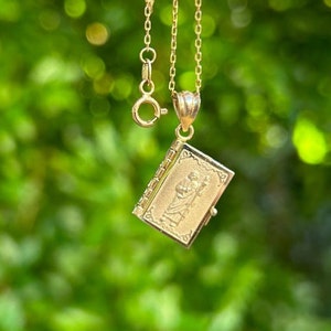 14K Solid Gold Star of David Charm,10 Commandments,10K Jewish Gift Jewelry,Hebrew Israelite Necklace,Sterling Silver Necklace