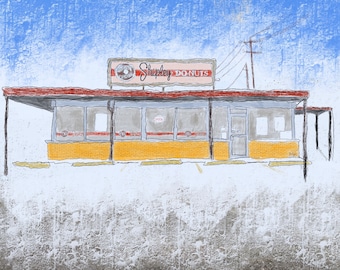 shipley donuts arlington: 8x10”