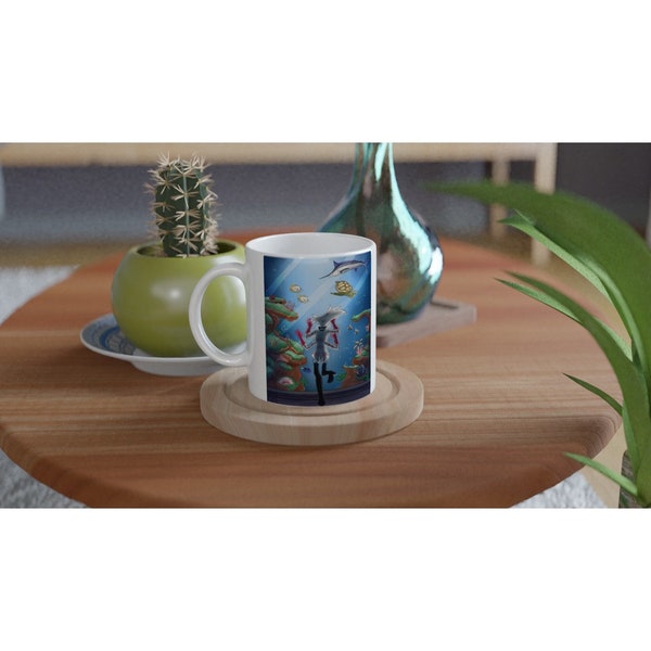 Aquarium Anime Tasse