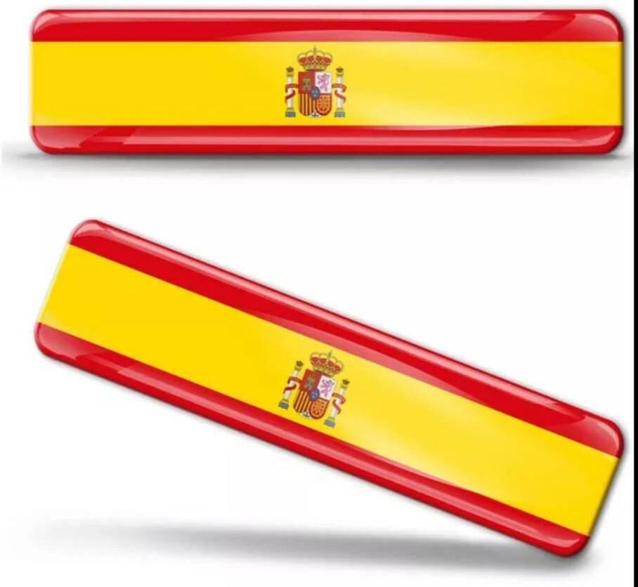 Spain flag sticker - .de