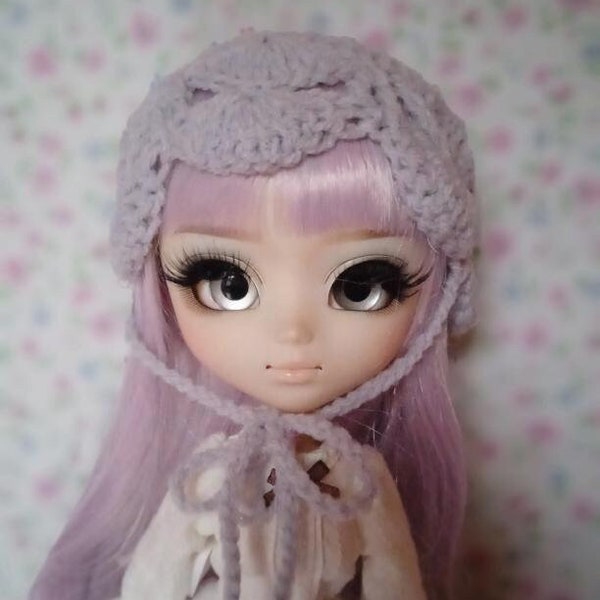 Chapeau pullip au crochet/doll bonnets