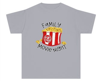 Family movie Night Youth Midweight Tee