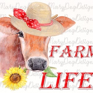 Cow face png, farm animals faces png, cow png sublimation design, watercolor farmhouse clipart digital download.