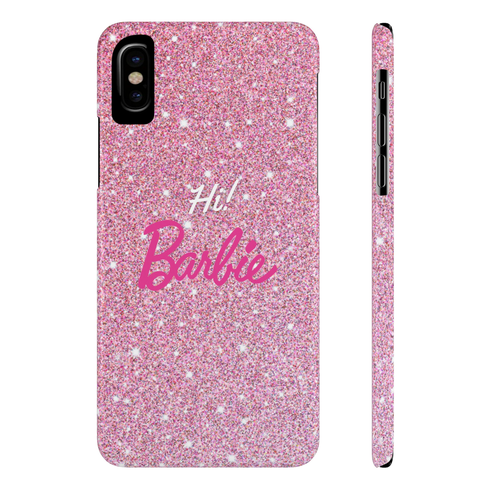 Hi Barbie Phone Case Cute & Stylish Iconic Phrase Barbie Movie Perfect