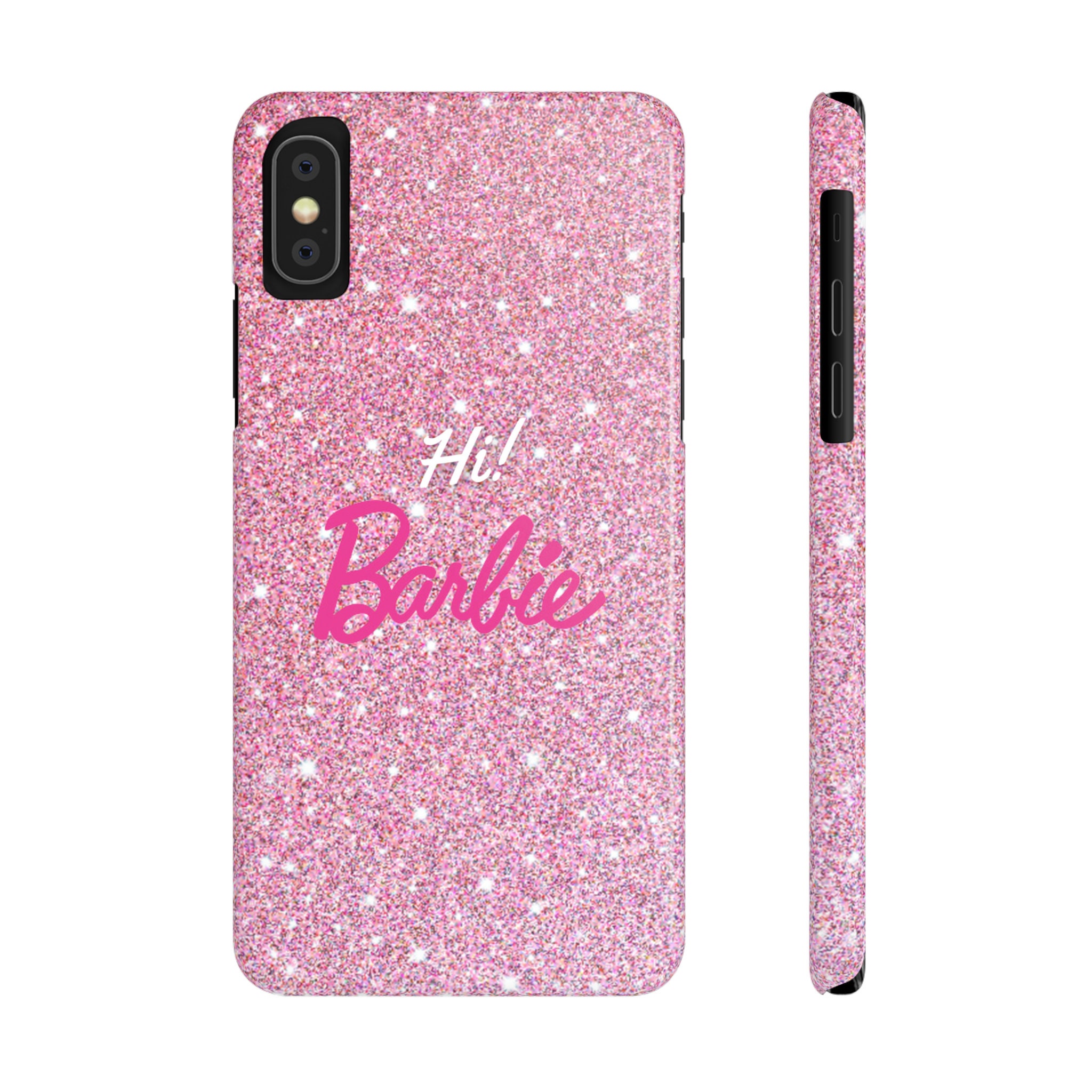 Hi Barbie Phone Case Cute & Stylish Iconic Phrase Barbie Movie Perfect