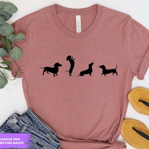 Dachshund Mom Shirt, Weiner Dog Shirt, Doxie Mom T-Shirt, Dog Mom Tee, Cute Dog Tshirt, Weiner Dog Gifts, Dachshund Lover, Doxie Mom Gift