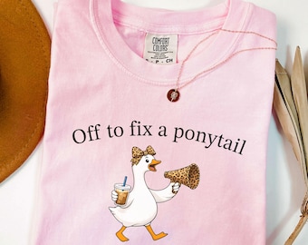 Cheer Mom Shirt, Funny Goose Comfort Colors Tee, Game Day Cheer Coach Gift