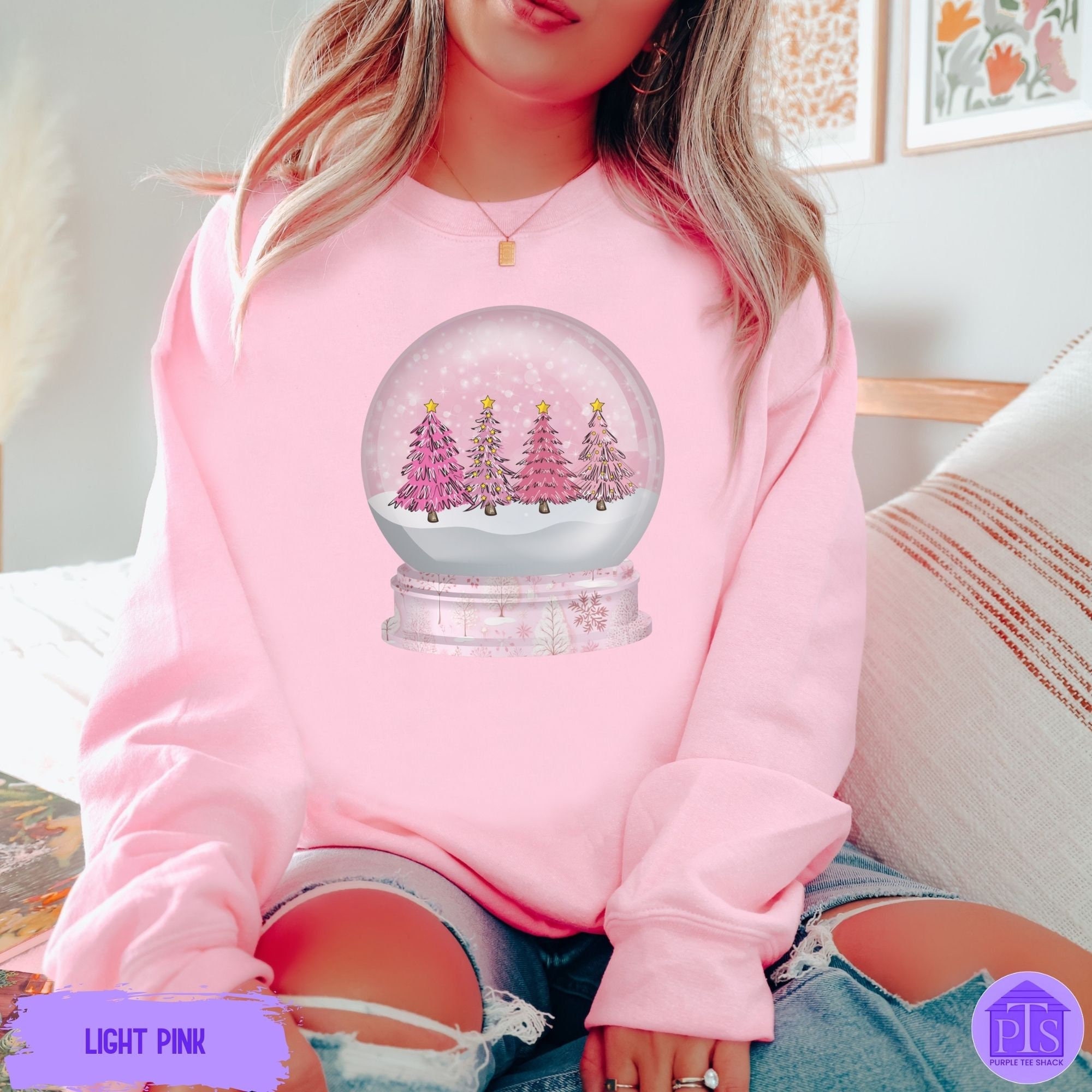 Pink Christmas Sweater 