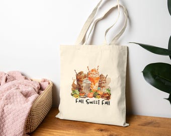 Fall Sweet Fall Cotton Canvas Tote Bag
