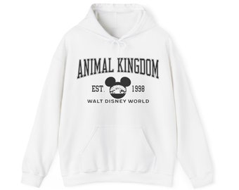 Disney World Animal Kingdom Hoodie Disney Family Vacation Est 1998