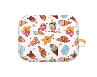 Disney Ice Cream AirPod Case Disney Park Essential Disney Characters Ice Cream Bars Print Gift for Disney Lovers