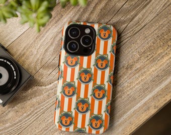 Mickey Mouse Pumpkin Halloween Phone Case, Disney Fan Gift