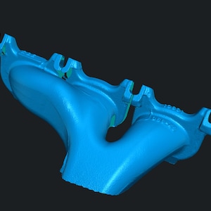 BMW S58 flens turbospruitstuk 3D-scans