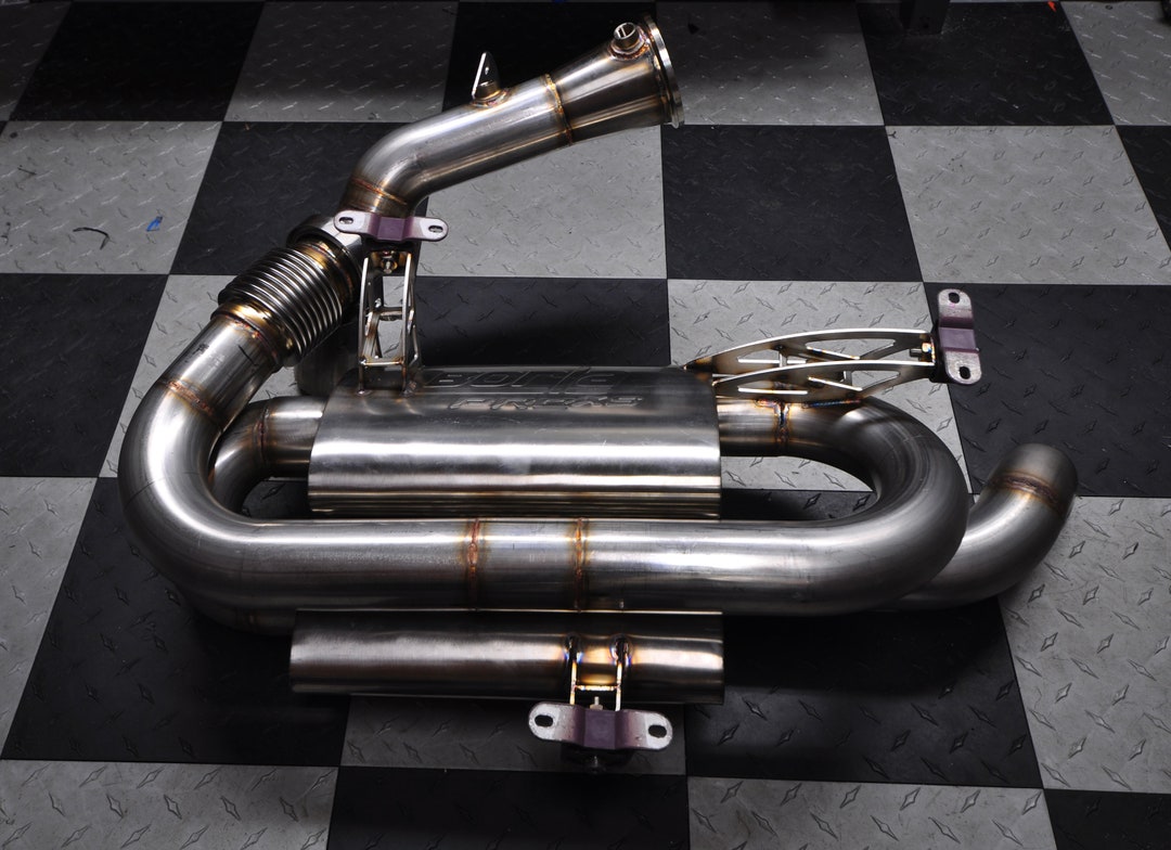 BMW I8 Turbo Back Catless Exhaust - Etsy