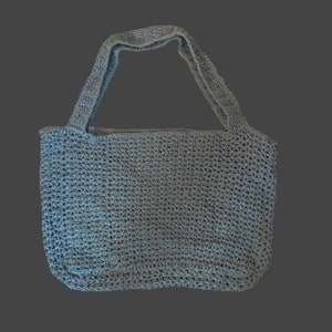 Handmade Crochet Beach Tote Bag