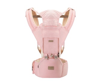 Adjustable Ergonomic Infant Baby Carrier With Hip Seat Stool Wrap Sling Backpack