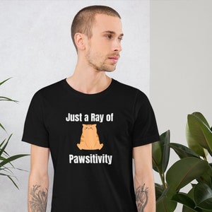Grappige kat shirt woordspeling cadeau voor hem cadeau voor haar cadeau voor kattenliefhebber T-shirt