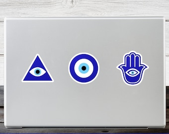 Naklejka winylowa Evil Eye | Nazar | Ochrona przed złem