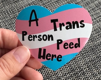 Trans & Queer Pride Vinyl Stickers | LGBTQIA+ Decals