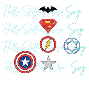 Itty Bitty Super Hero SVG